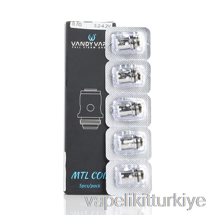 Vape Türkiye Vandy Vape Berserker Mtl Yedek Bobinler 1.8ohm Bskr Mtl Bobinler